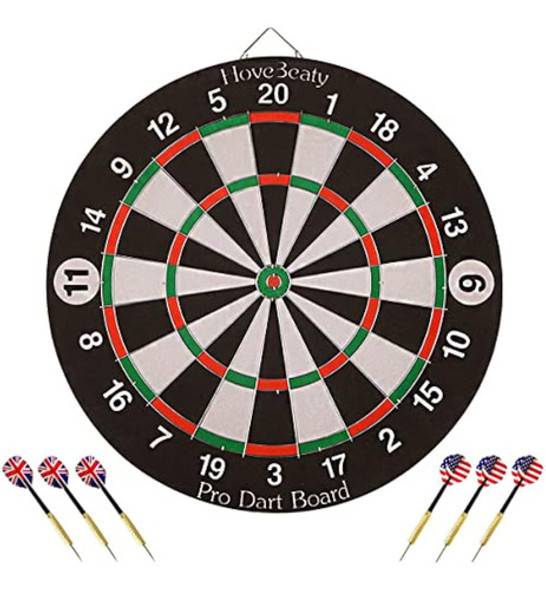 Hovebeaty Juego De Tablero De Dardos, Juego De 0