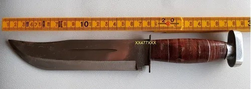 Cuchillo De Monte Caza El Rodeo Acero Sueco 28 Cm. Sin Uso 0