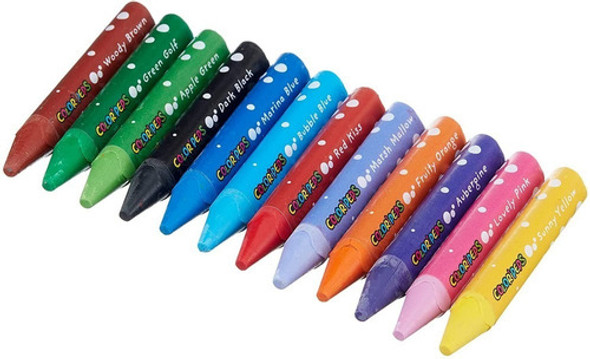 Giz De Cera Pastel 12 Cores - Maped 1 Giz De Cera Pastel 12 Cores - Maped 1