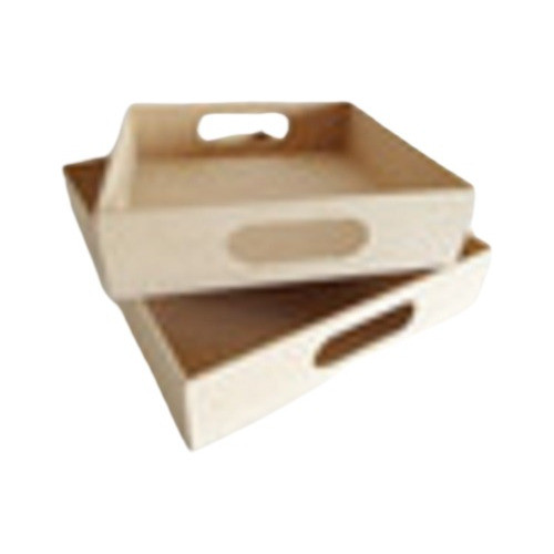 Bandejas En Fibrofacil 20x20 3mm 2 Unidaes Lista Para Pintar 1