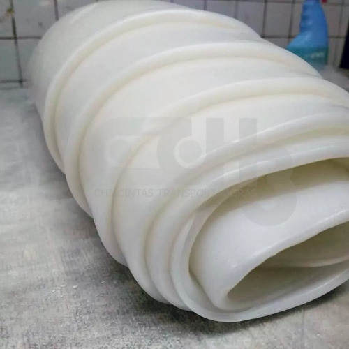 Goma En Plancha Silicona Blanca 2 Mm 0