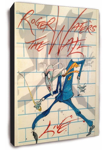 Cuadro De Pink Floyd Roger Waters Y Otras Bandas De Musica 1