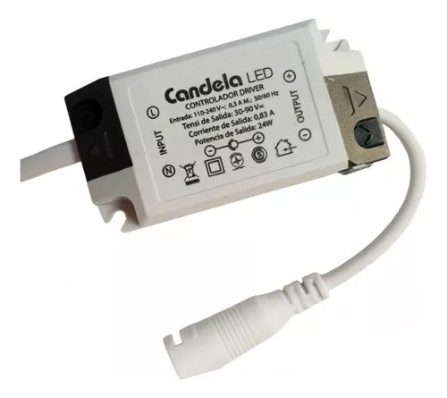 3 Drivers Transformador Para Plafón Led 24w Candela 7274 0