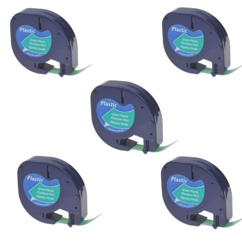 Estados Unidos 5pk Stock Negro En Plástico Verde Etiqueta Ci 0