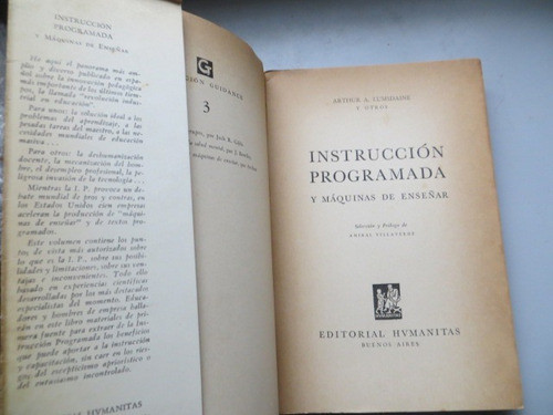 Instruccion Programada Y Maquinas De Enseñar Lumsdaine 1