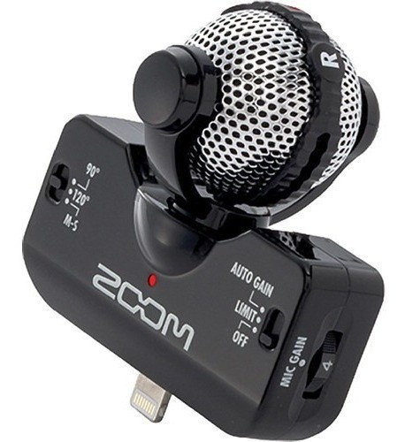 Zoom Iq5 Micrófono Stereo Para iPhone iPod iPad Envios! 0