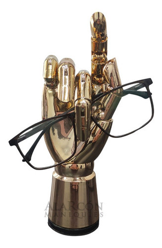 Exhibidor Mano Porta Anillos Pulsera Carteras Anteojos 0