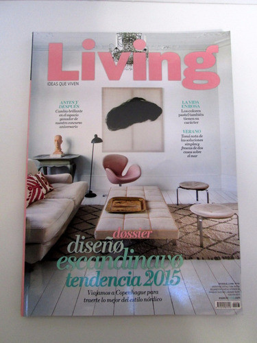 Revista Living 93 Diseño Escandinavo Tendencia 2015 Boedo 0