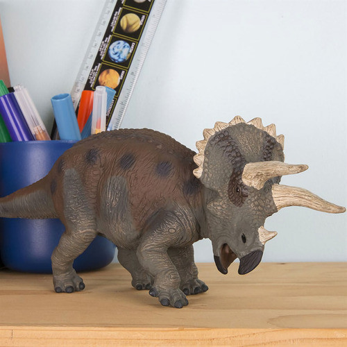 Triceratops Dinosaurio Figura Safari Muñeco Escala Niño Ax® 1