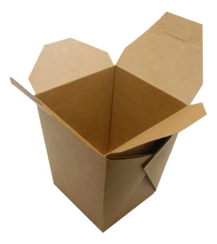 Embalagem Box 850ml Kraft - 50 Unidades 0