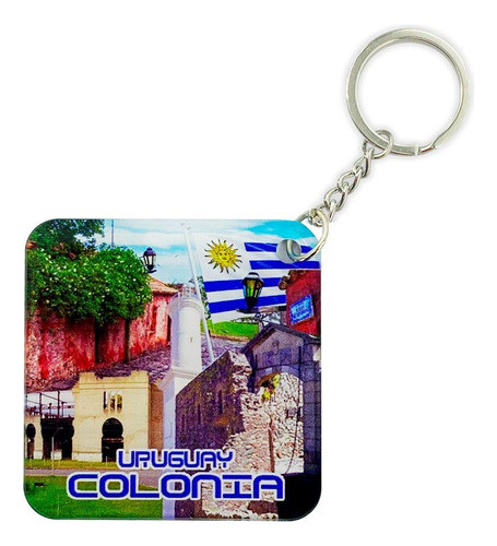 Llavero X 6 Unid. Diseños Colonia Del Sacramento Souvenir 0