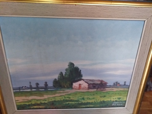 Cuadro Antonio Parodi Pintor De Renombre Argentino  50*90 0