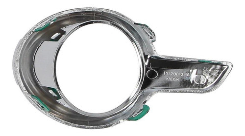 Aro Faro Auxiliar Derecho Peugeot 208 2013 2015 2016 Cromado 1