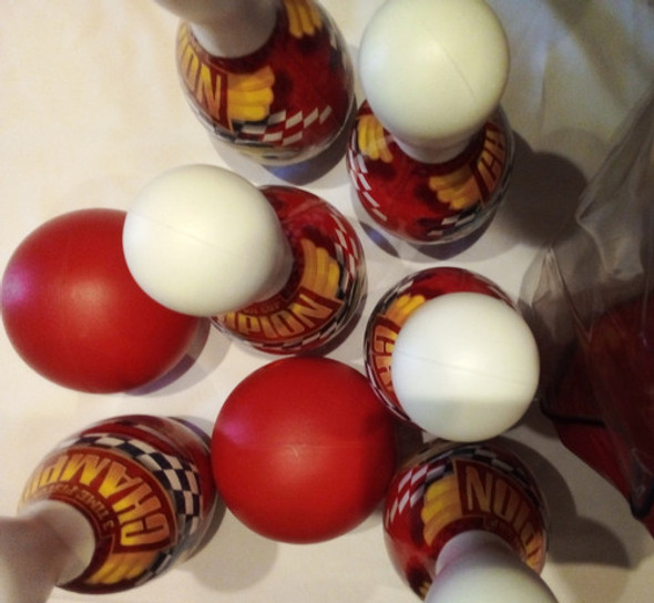 Juego De Bowling  Infantil  Cars 1