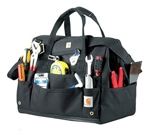 Carhartt Legacy Tool Bag 16 Pulgadas, Negro 0 Carhartt Legacy Tool Bag 16 Pulgadas, Negro 0