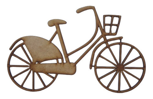 Bicicleta Paseo 30 Cm  Fibrofacil 3 Unidades 0