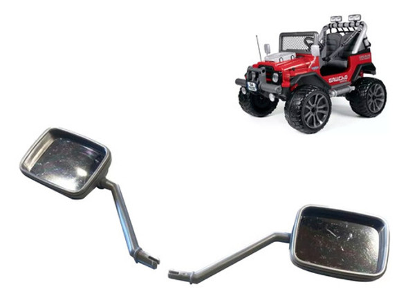 Par De Retrovisores Original Carrinho Gaucho Peg-pérego 0