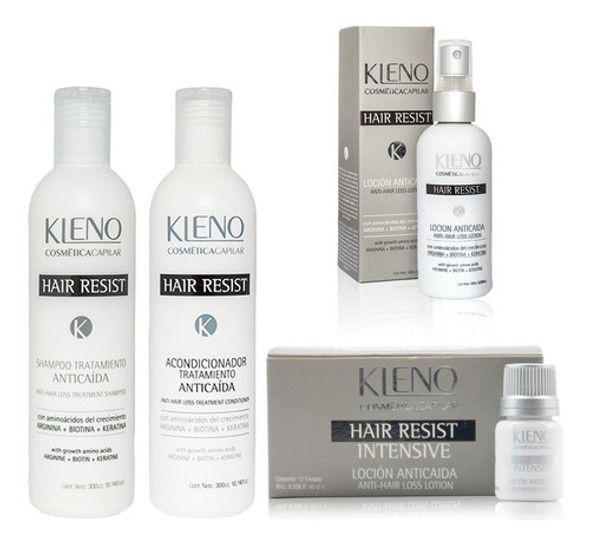 Kit Completo Anti Caida Kleno Hair Resist 0