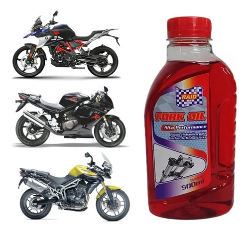 Kit 3 Oleos De Suspensao 10w 500ml Bengala Haojue 1