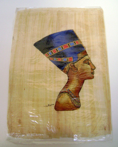 Papiro Egipcio 35x25 Cm Para Enmarcar Bello Impactante Boedo 0