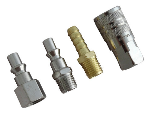 Jogo De Conectores 1/4  Com 4 Peças Stels 0