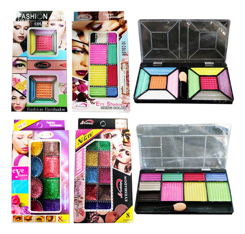 6 Set De Maquillaje Sombra Brillos Glitter Regalo Souvenir 0