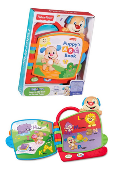 Fisher Price Libro Abc Perrito Dlh74 1