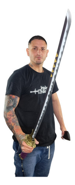 Espada Katana Amenoma Kageuta Genshin Roxa Impact 1