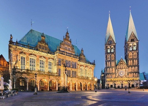 Rompecabezas 1000 Piezas Ravensburger View Of Bremen Germany 1
