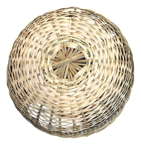 Kit 10 Balaios Cestos Bambú Natural Artesanal Pequeno 30cm 1