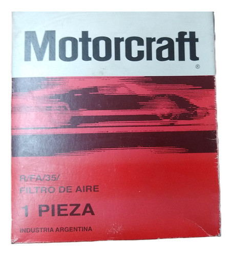 Filtro De Aire Motorcraft Para Ford Explorer Motor Ohv 4,0 0