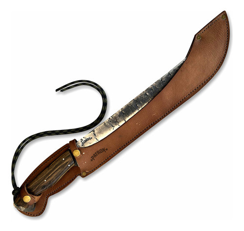 Facão Artesanal Patron 14 Poleg. Aço Inox 3mm Personalizado 1