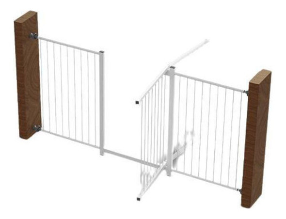 Portão Multigrade- Divisor Ambiente 70cm A 150cm - Nf1503 1