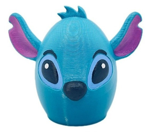 Caramelera Huevo Stitch 14cm Impreso En 3d Dropix 3d 0