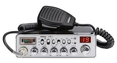 Uniden Pc78ltx Radio Cb Del Camionero De 40 Canales Con Medi 0