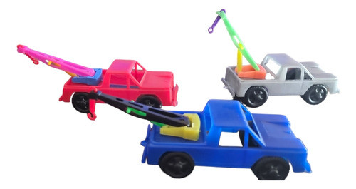 Camioneta Grúa Juguete Cotillon Piñata Sorpresa Souvenir X6 0