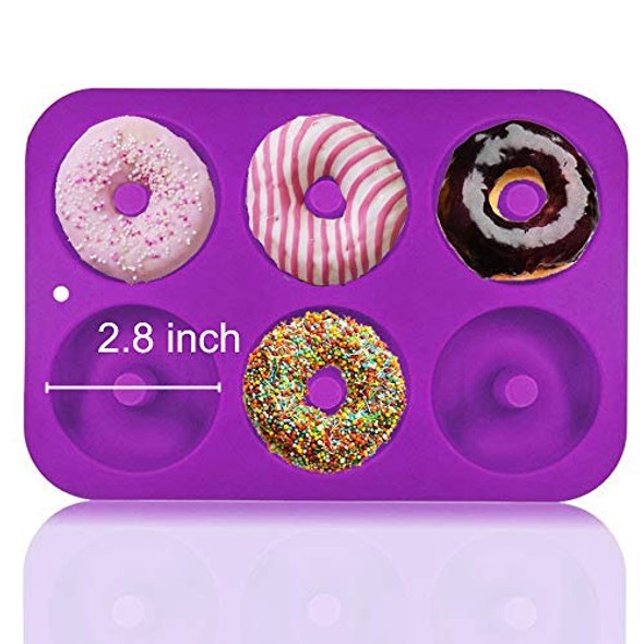 Staruby Donut Pan, Paquete De 6 Cavidades, Antiadherente, Si 1