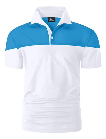 V Valanch Polo Para Hombre, Manga Corta, Rendimiento Que Ab. 1