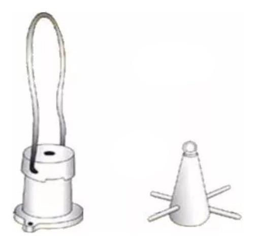 Molde Para Plomadas - 17 - Jones - Pera Con Clavos 200 Grs 0