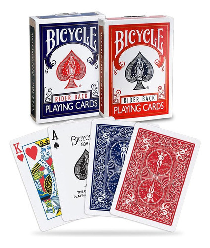 Barajas Standard Azul Y Roja Bicycle Cartas / Alberico Magic 0
