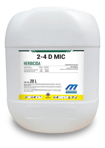 Herbicida 24d Amina Para Control Hoja Ancha X 1 Litro 0