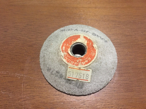 Rueda De Amolar Plato 2- 3\' X 1/2- 46 0