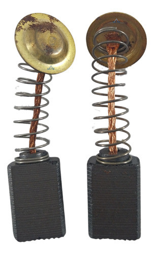 2x Escovas De Carbono 220v P/ Misturador Elétrico Mel 1200 1