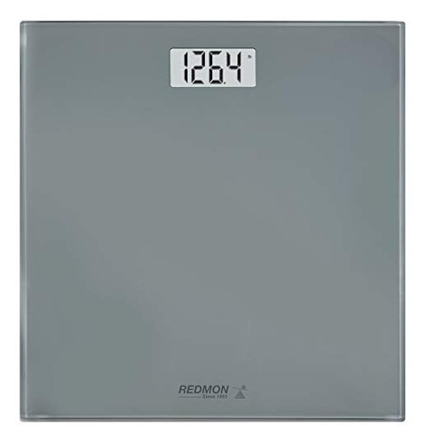 Redmon Báscula Personal De Vidrio De Precisión, 0