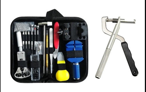 Kit Relojoeiro 147 Peças + Alicate Saca Pinos 1