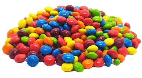 Lentejas De Chocolate Rocklets Clasicos Caja X 10 Kg Arcor 0
