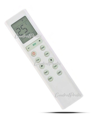 Control Remoto Aire Acondicionado Inverter Para Tadiran Tcl 0