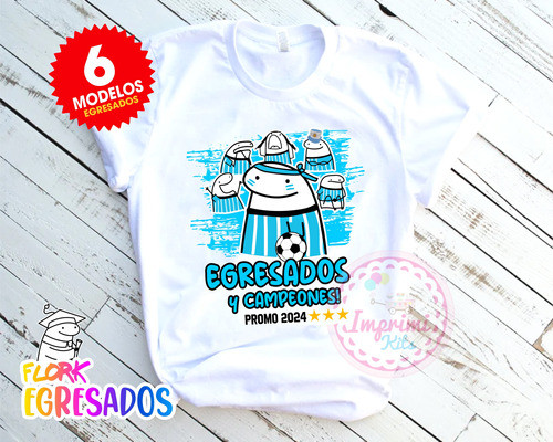 Plantillas Flork Egresados 2024 Remeras Argentina Sexto #4 1