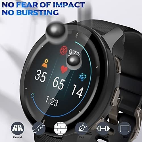 Funda Protectora Para Garmin Venu 2 Plus Negra 1