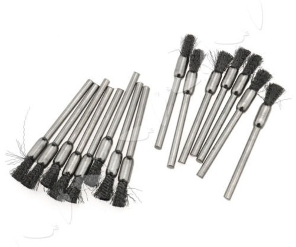 6mm 15mm 25mm Plata Acero Inoxidable Cepillo De La Rueda Ala 1